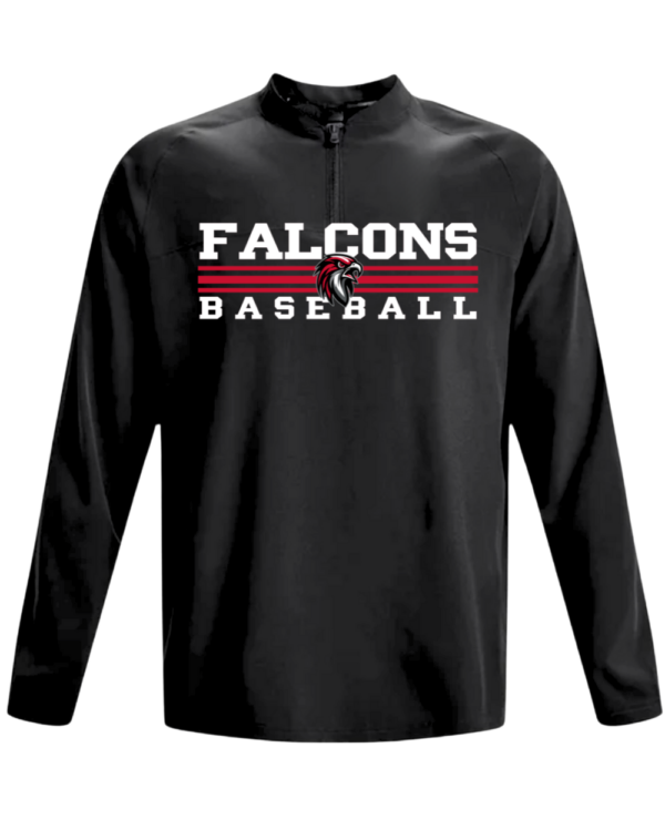 Cage Jacket - Falcons Baseball 3 Stripes - Image 4