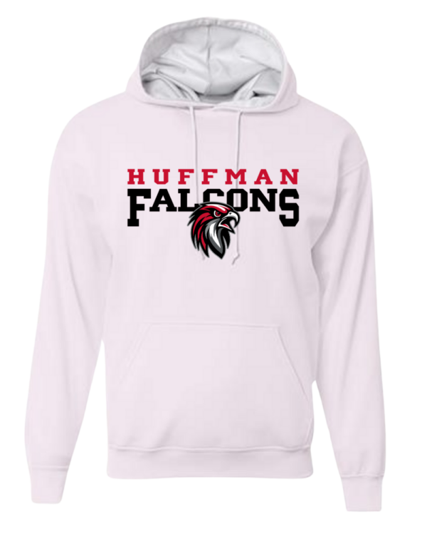 Hoodie - Huffman Falcons with Falcon Head