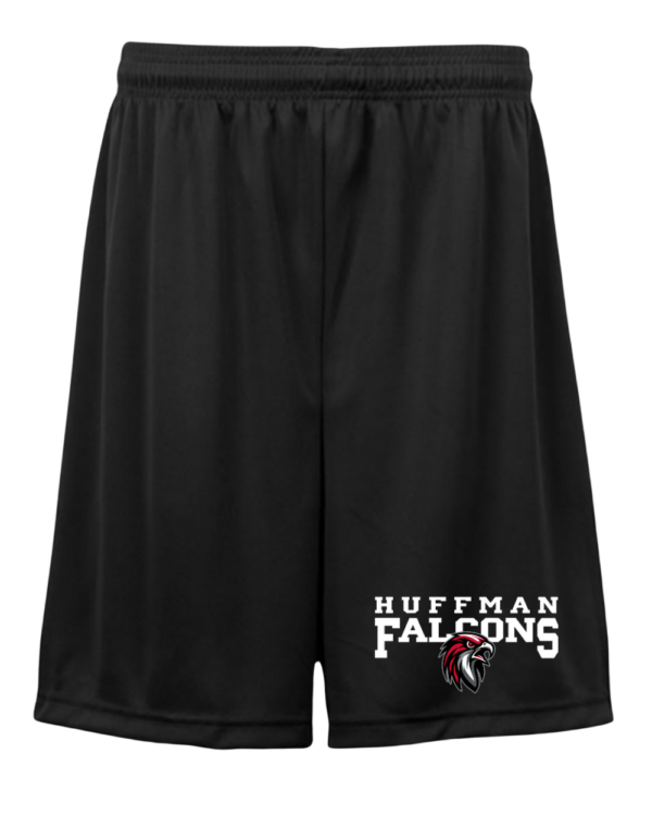 Shorts - Huffman Falcons with Falcon Head - Image 3